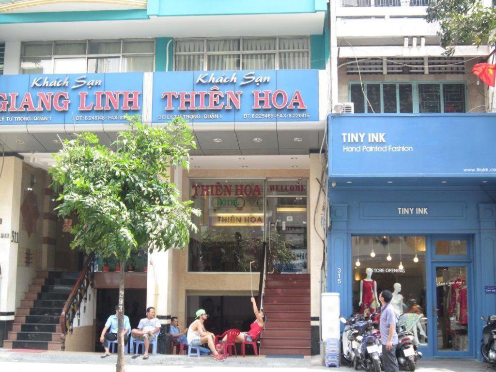 Thien Hoa Hotel Ho-Chi-Minh-Stadt Exterior foto