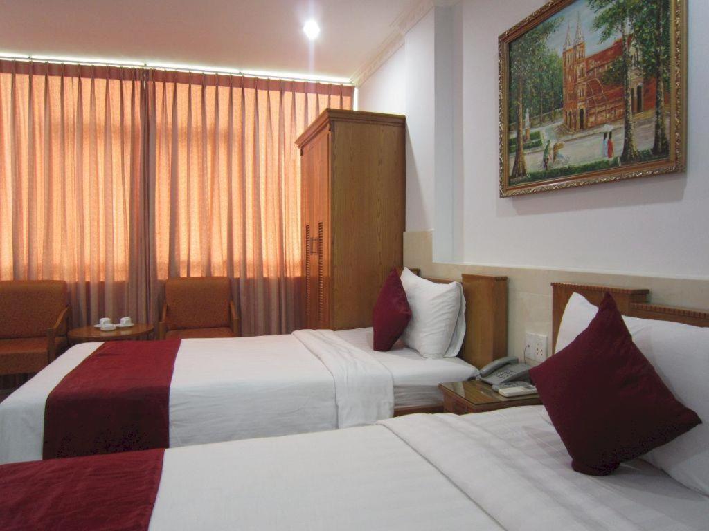 Thien Hoa Hotel Ho-Chi-Minh-Stadt Exterior foto